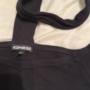 Crop top with choker